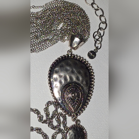Ruby Rd. Silver-Tone Tassel Necklace - Picture 2 of 2